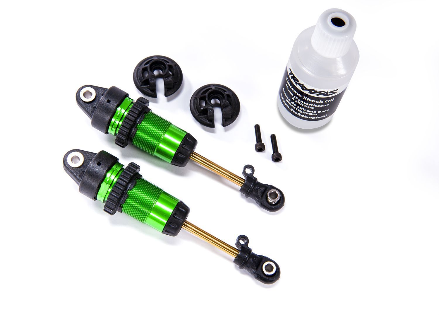 SHOCK GTR LONG GRN ALUMINUM- 7461G