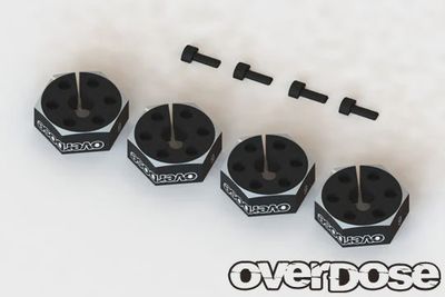 Overdose Aluminum Wheel hub set(6mm)