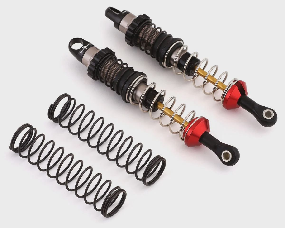 FriXion RC REKOIL Scale Crawler Shocks w/Xtender Rod Ends (2) (85-90mm)