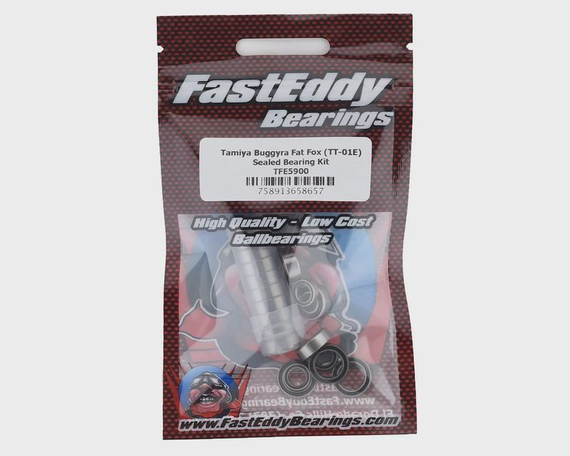 FastEddy Tamiya Buggyra Fat Fox Sealed Bearing Kit (TT-01E)
