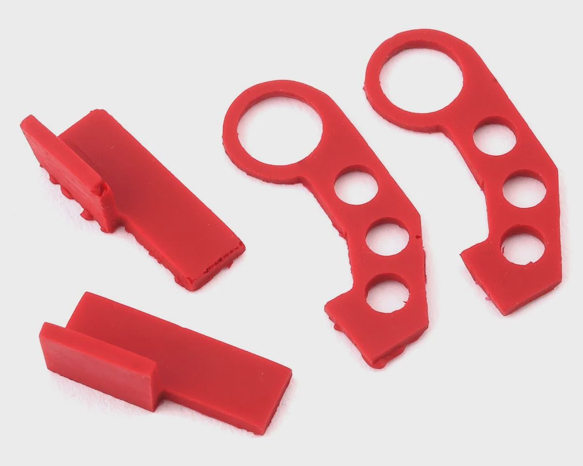 Scale Drift JDM Tow Hook (Red) (2) (Style 3)