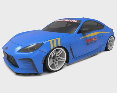24K RC Technology 1/10 &#39;23 Toyota GR86 Drift Body (Clear) (257mm Wheelbase)