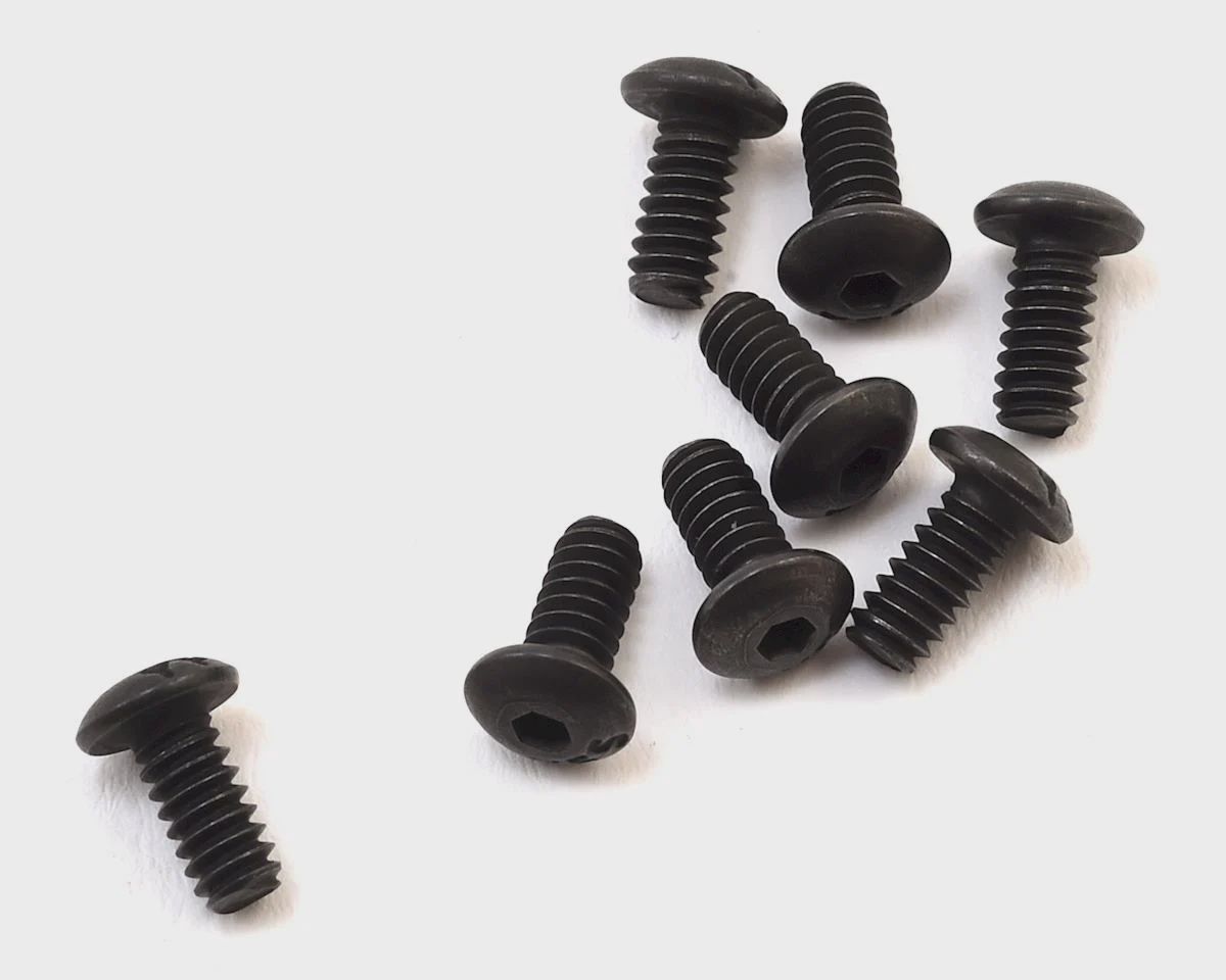 RJ Speed 4-40x1/4&quot; Button Head Screw (8)