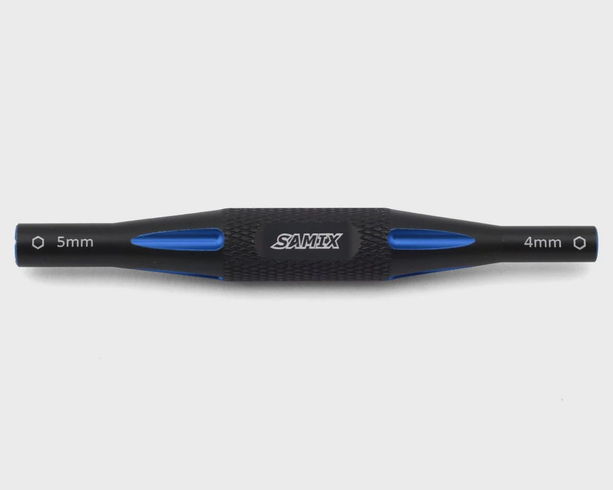Samix Aluminum Wheel Nut Wrench (4mm/5mm) (Blue)