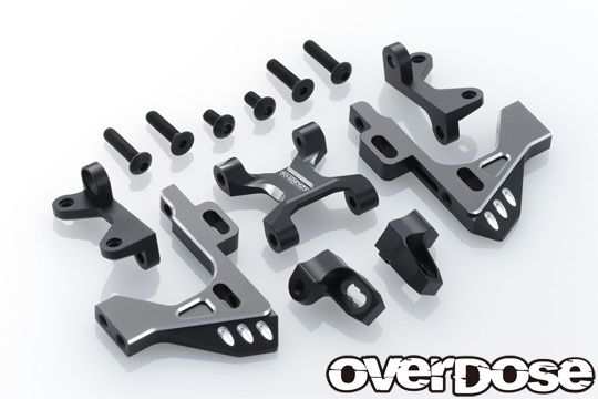 Overdose Aluminum Front Bulkhead Type-3 (for Galm series)
