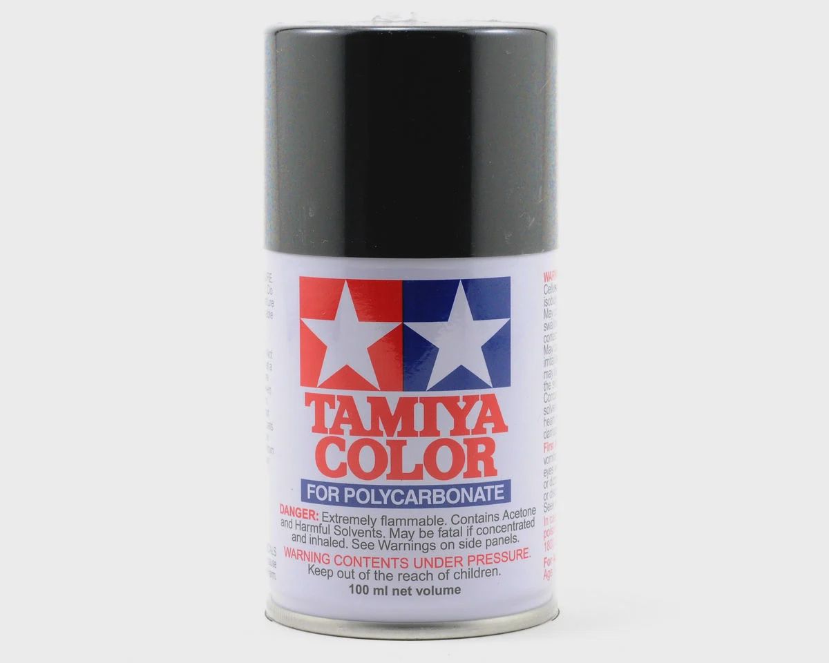 Tamiya PS-23 Gun Metal Lexan Spray Paint (100ml)