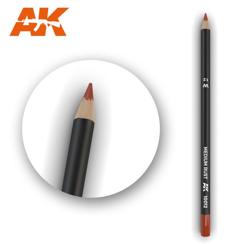 AK Interactive Weathering Pencil - Medium Rust
