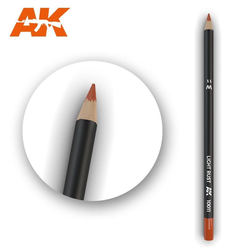 AK Interactive Weathering Pencil - Light Rust