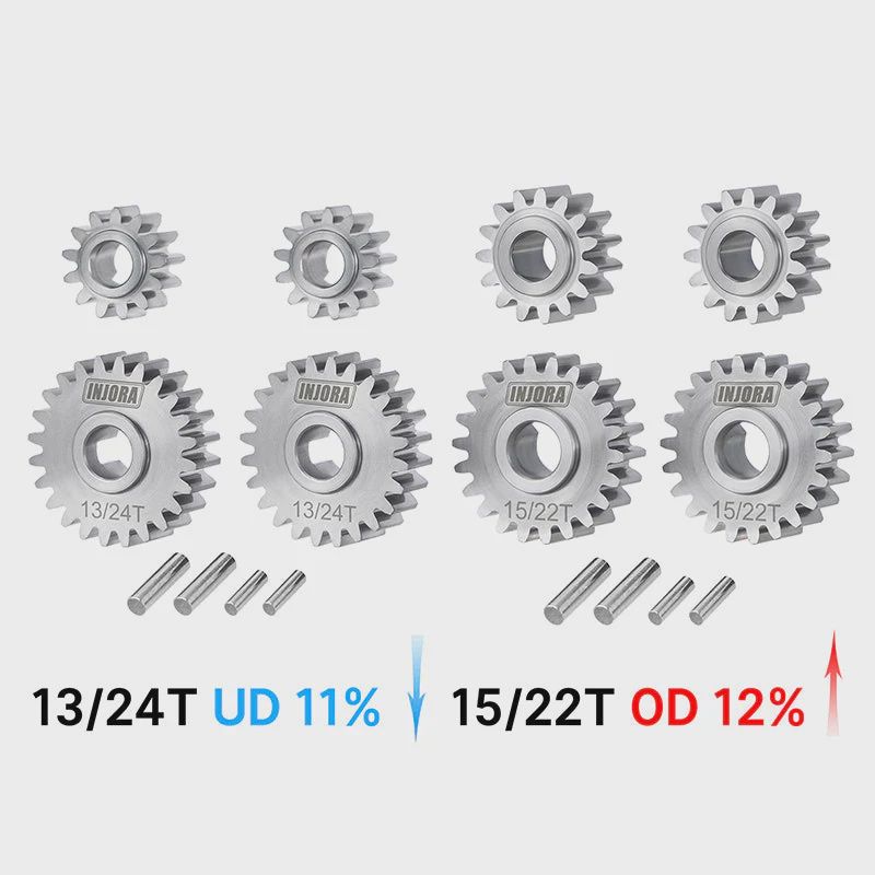 Steel Portal Gears Set Underdrive and Overdrive Ascent-18