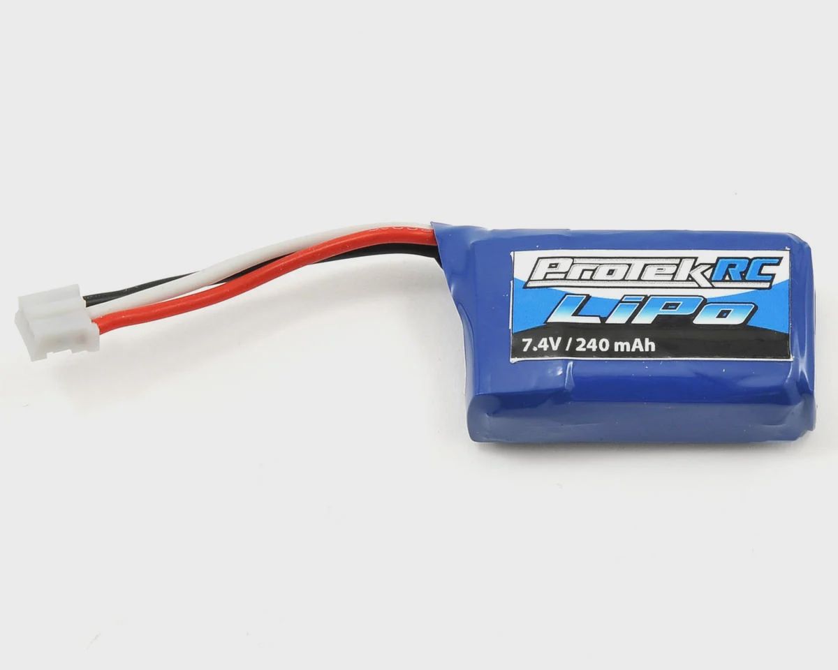 ProTek RC 2S High Power Micro Heli/Airplane 25C LiPo Battery (7.4V/240mAh) w/UMX Connector