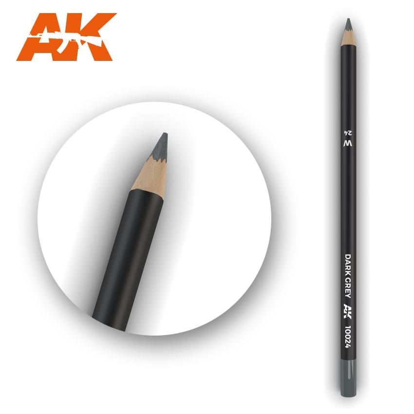 AK Interactive Weathering Pencil - Dark Grey