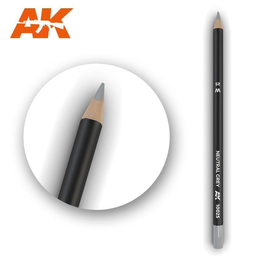 AK Interactive Weathering Pencil - Neutral Grey