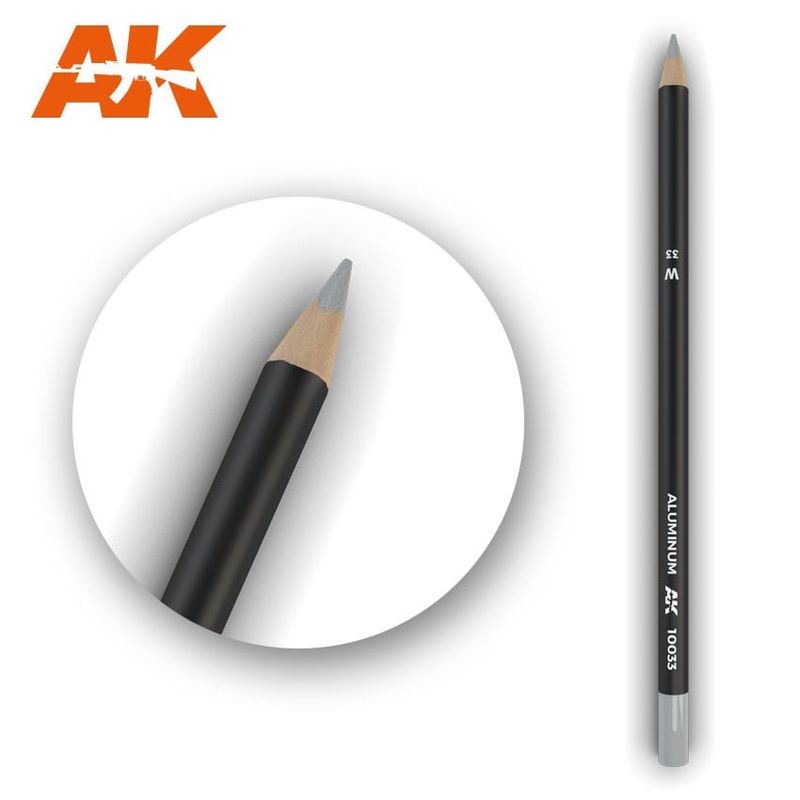 AK Interactive Weathering Pencil - Aluminum