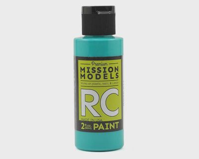 Mission Models Aqua Blue Acrylic Lexan Body Paint (2oz)