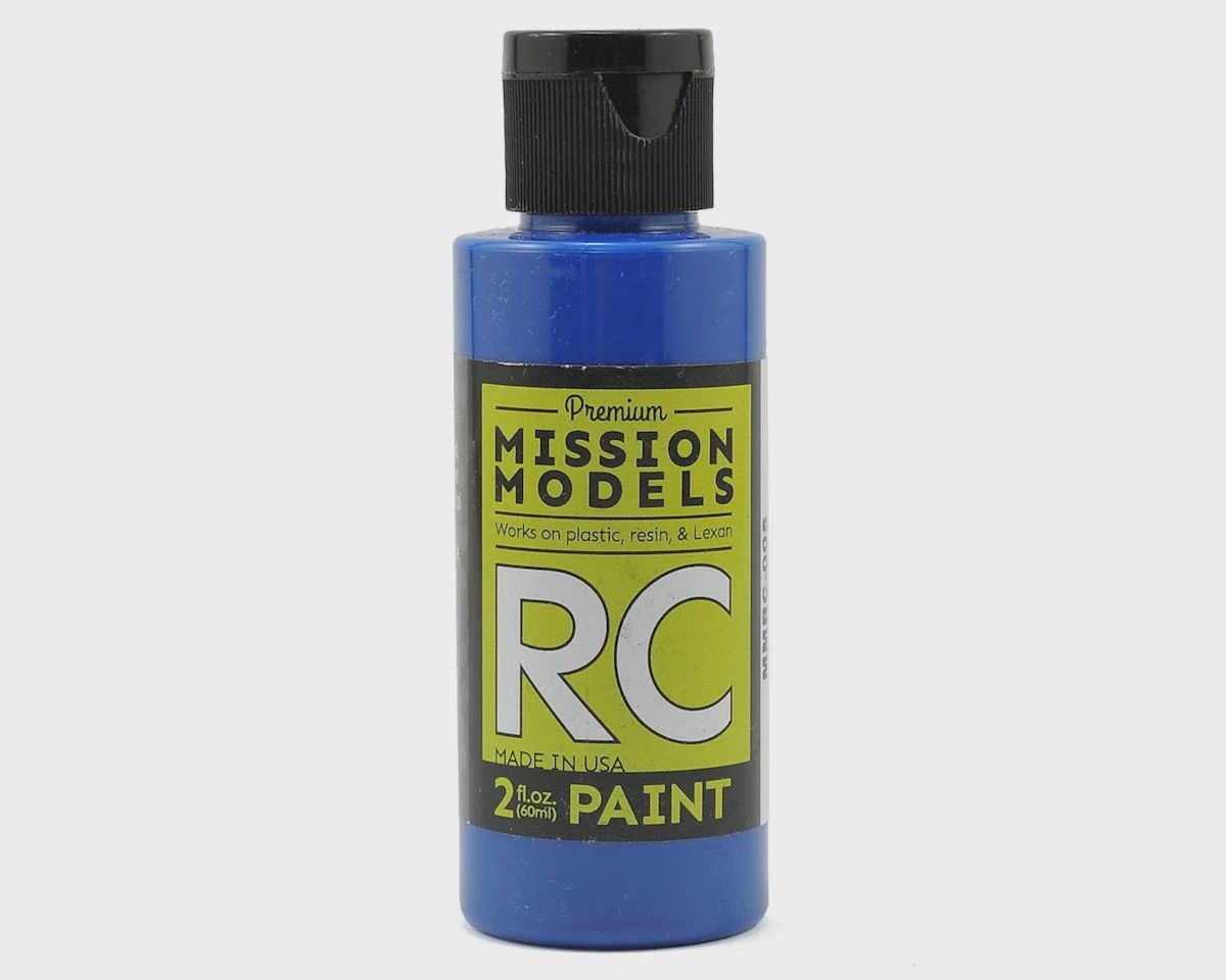 Mission Models Blue Acrylic Lexan Body Paint (2oz)