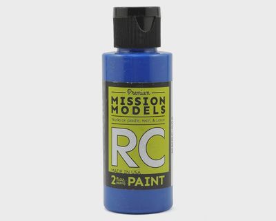 Mission Models Blue Acrylic Lexan Body Paint (2oz)