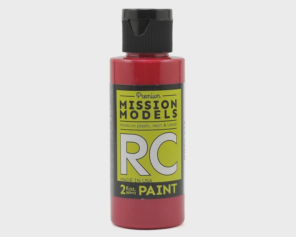 Mission Models Burgundy Acrylic Lexan Body Paint (2oz)