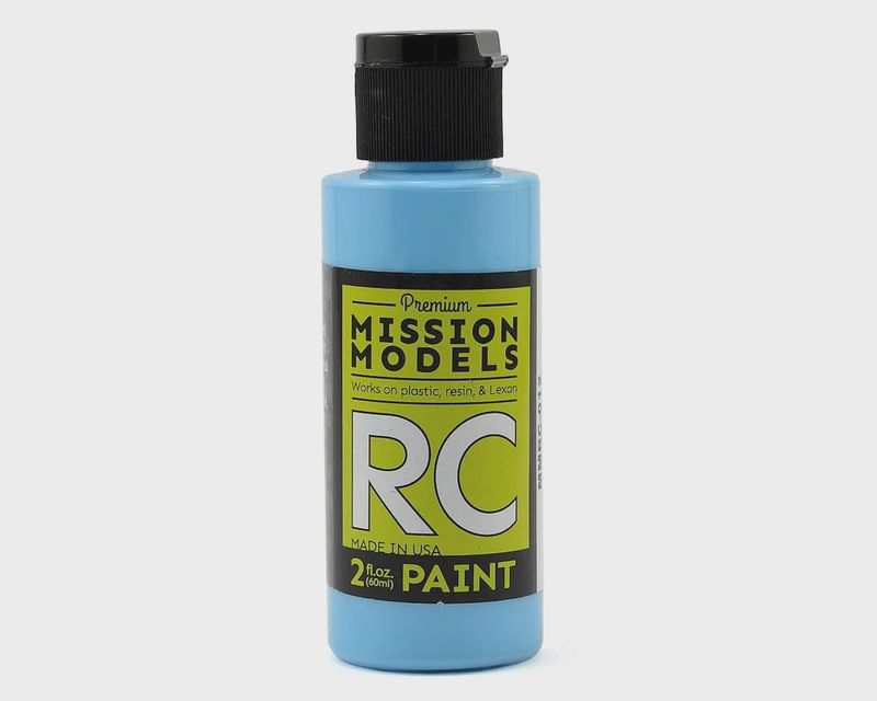 Mission Models Sky Blue Acrylic Lexan Body Paint (2oz)