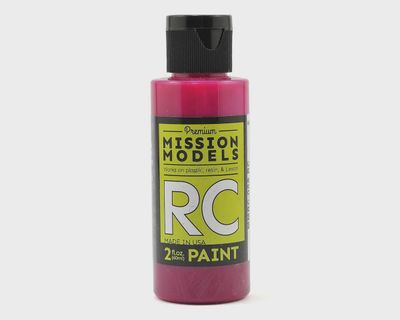 Mission Models Translucent Pink Acrylic Lexan Body Paint (2oz)