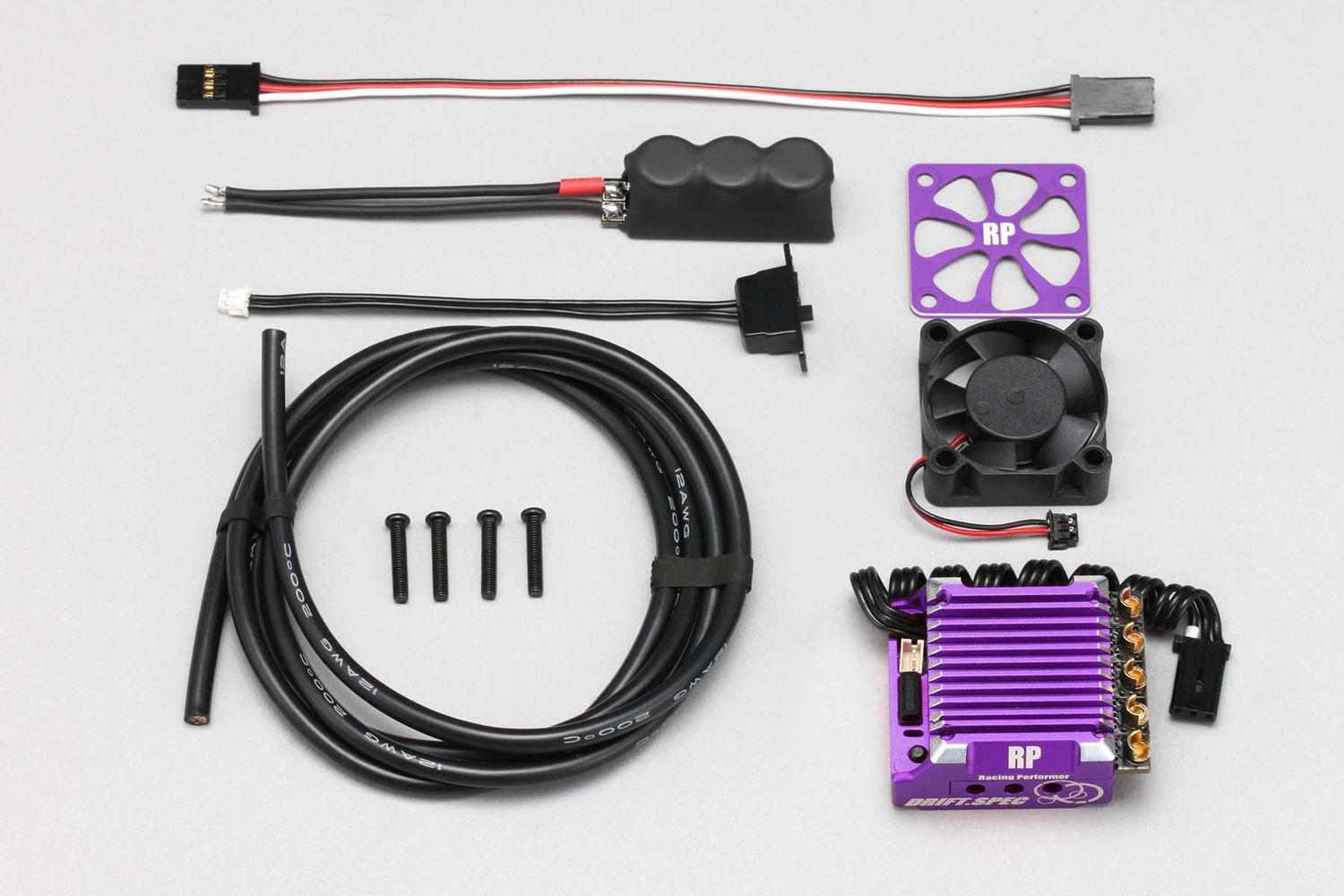 Limited Edition Yokomo RPX-II Drift Spec Brushless ESC (RED/PURPLE), color: Purple