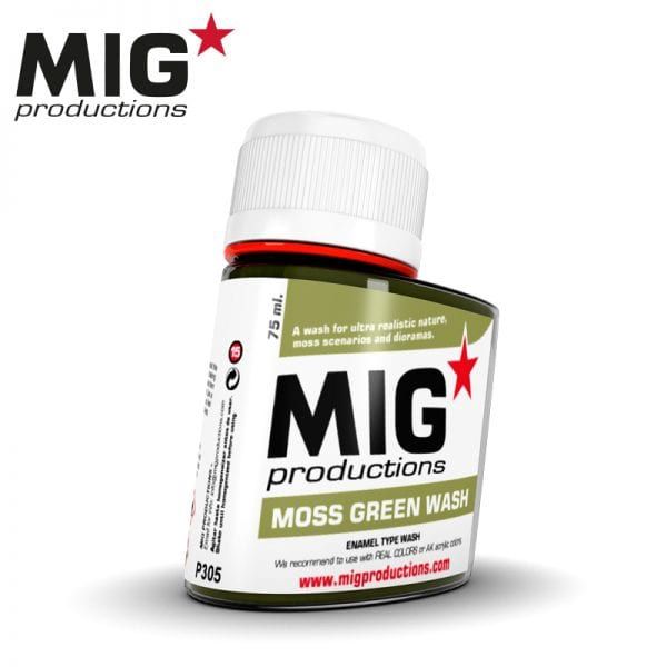 MIG Moss Green Wash 75ml