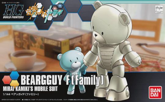 Bandai HGBF 1/144 Beargguy F [Family] Model Kit