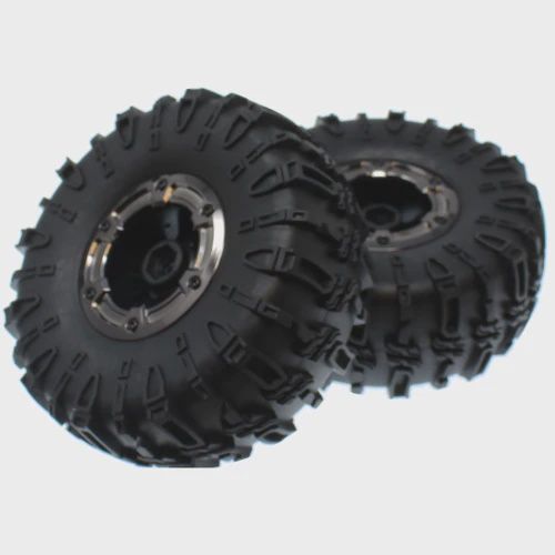 Pre-Mounted 1/10 Crawler Tires(1pr)