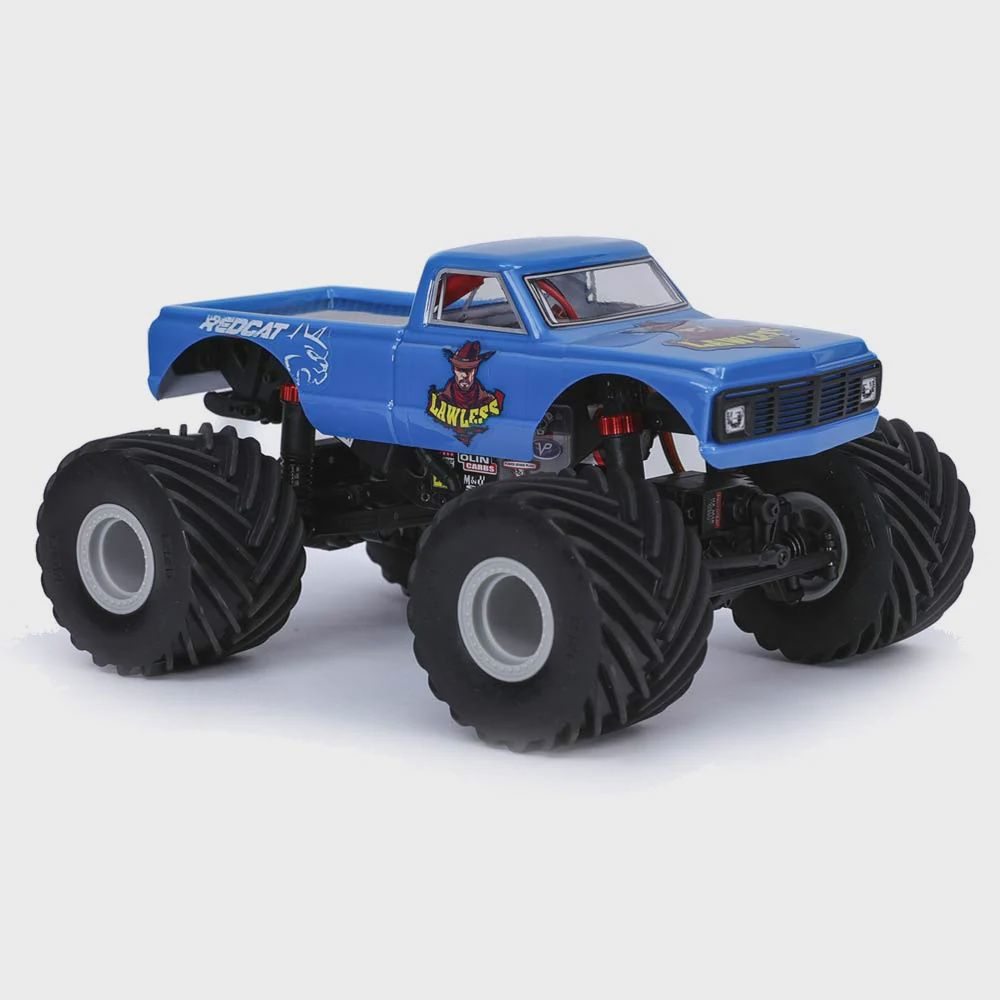 Redcat MT-18 - 1/18 Scale Brushed Monster Truck - Blue