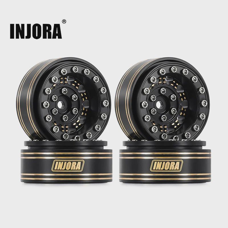 1.3&quot; 81g/pcs Super Heavy Brass Beadlock Wheels