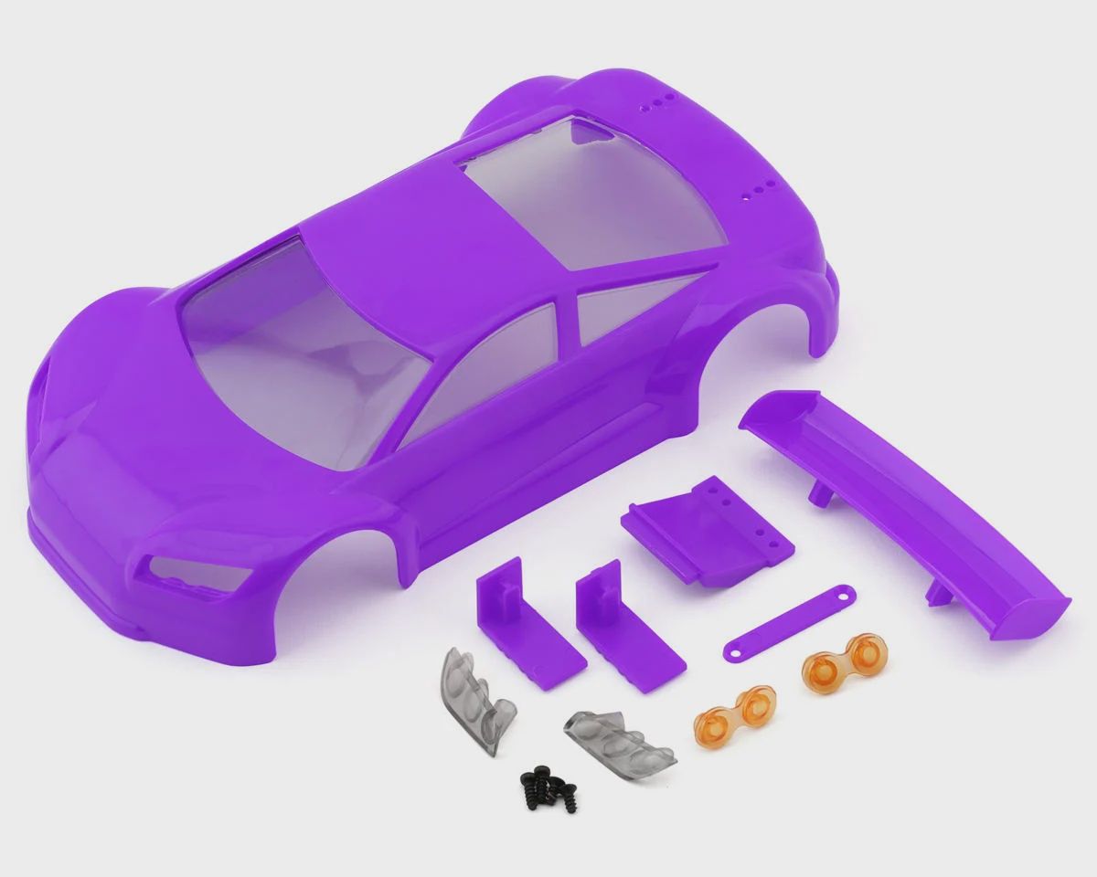Jomurema JR-GT01 Mini-Z MR-03 Hard Body Set (Violet) (98mm)