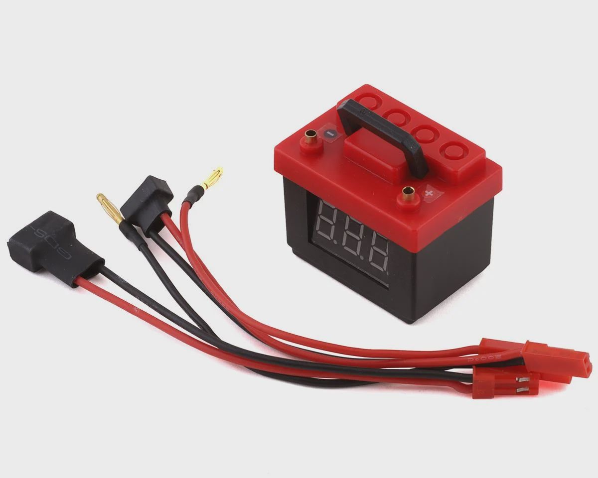 Xtra Speed Scale LiPo Battery Voltage Checker w/Alarm (2S/3S)