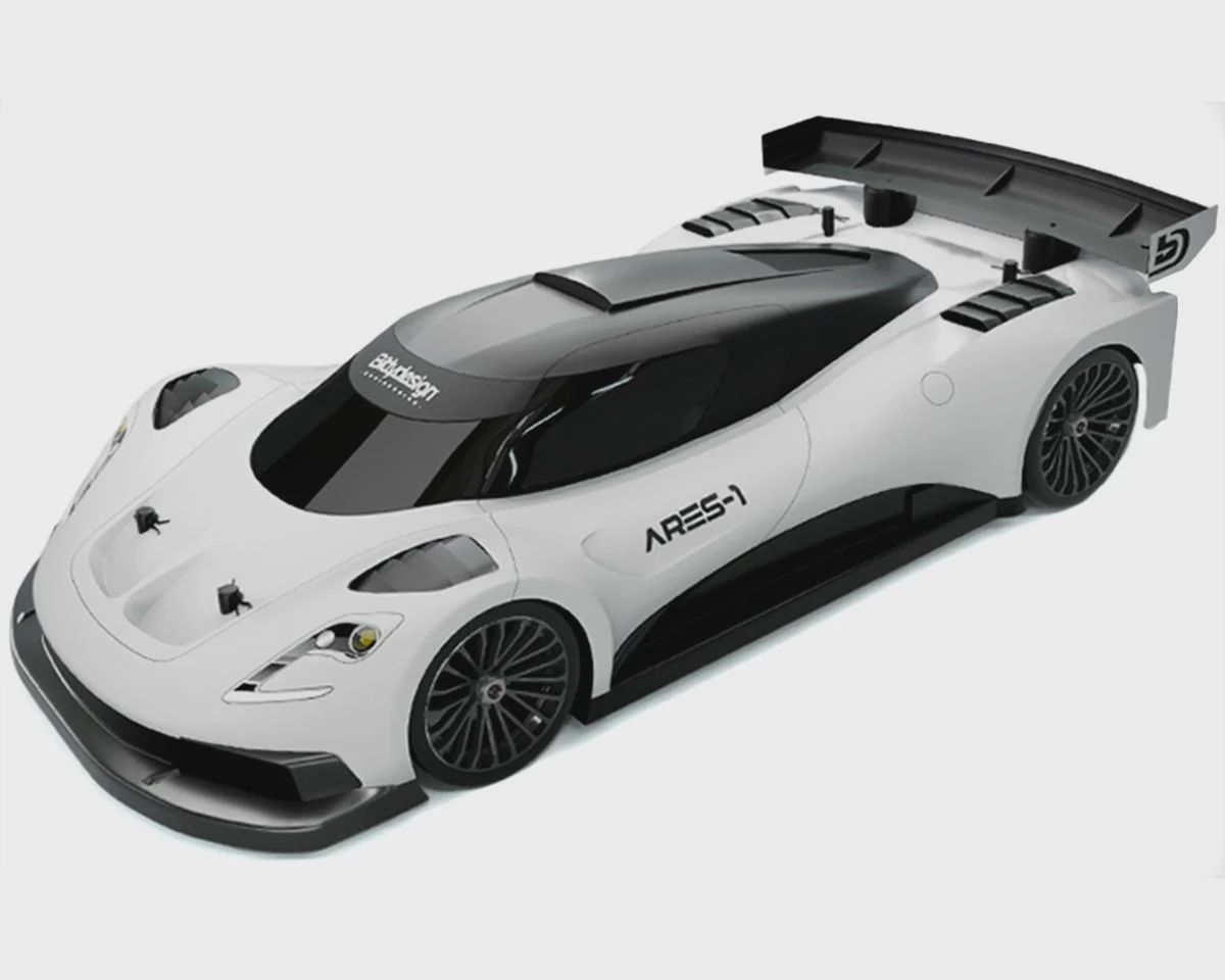 Bittydesign Ares-1 1/28 Mini-Z Body (Clear) (98mm Wheelbase)