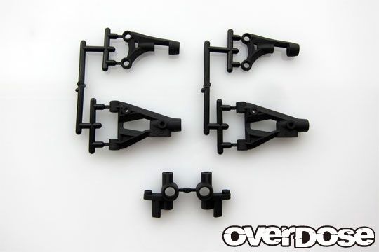 OVERDOSE Front Suspension Arm and Knuckle Set [OD2257b]