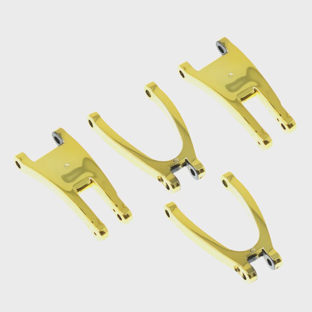 Front Upper and Lower Arms (Gold) (1set)