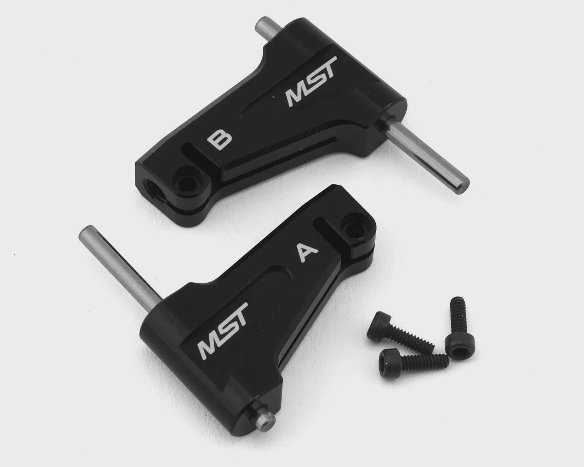 MST RMX 2.0 S Aluminum Upper Arms (Black) (2)