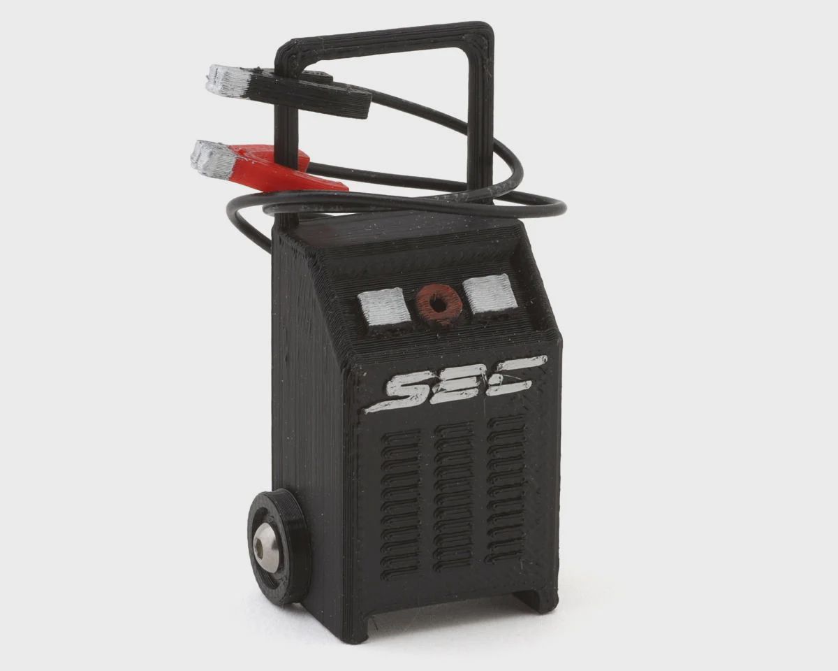Scale By Chris 1/10 Shop Battery Charger (Miniature Scale Accessory)