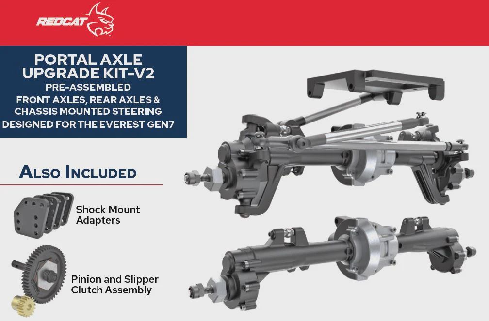 RER13366 Portal Axle Kit Assembled V2