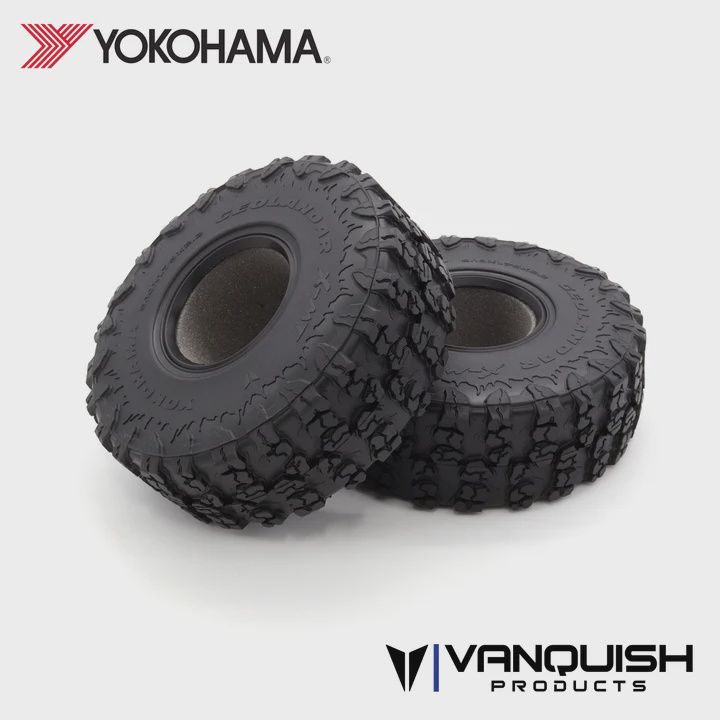 Yokohama Geolandar X-MT 2.2 Tires (2) Red Compound - 5.1&quot;