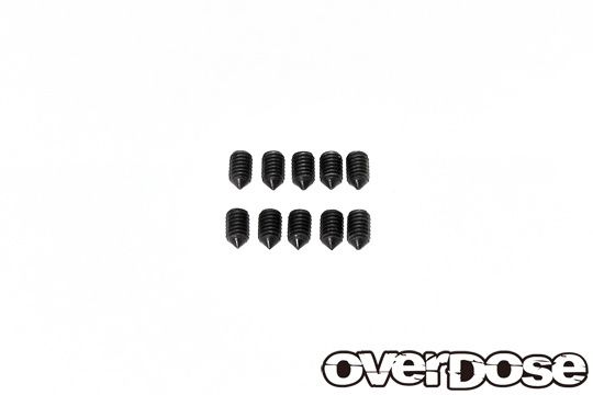 Overdose Point Type Set Screw M3x5mm (10pcs)