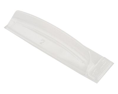 Sideways RC Scale Drift 145mm Ducktail Wing (Clear) (Style 2)