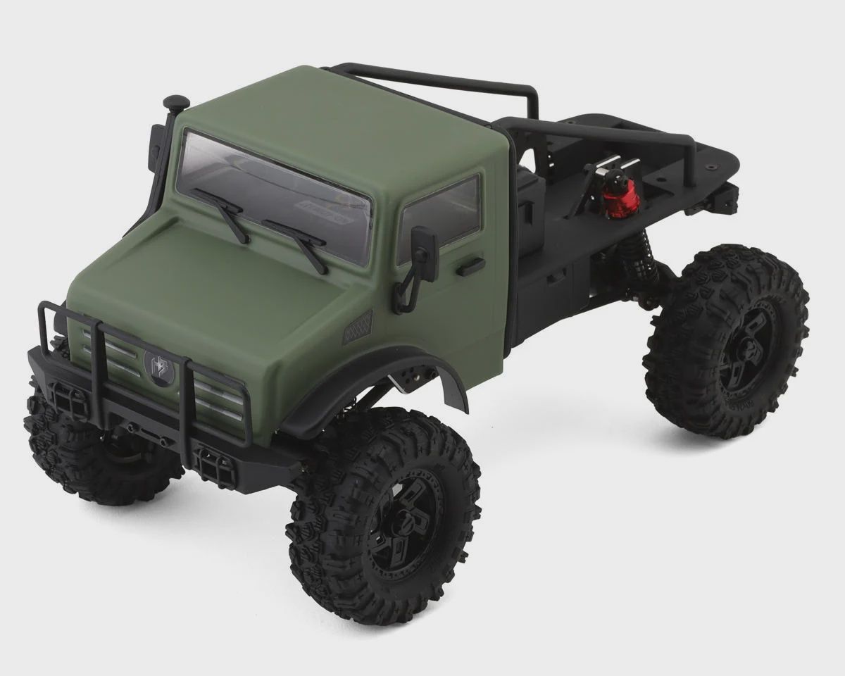 Furitek CR-18P T-Hunter 4x4 1/18 RTR Micro Rock Crawler w/Brushless Furitek ESC &amp; Motor (Matte Green)