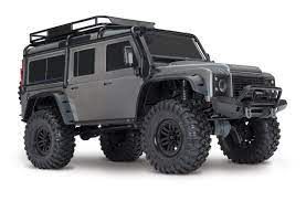 TRX-4 1/10 Scale Rock Crawler w/Land Rover Defender Clipless, Colour: Silver
