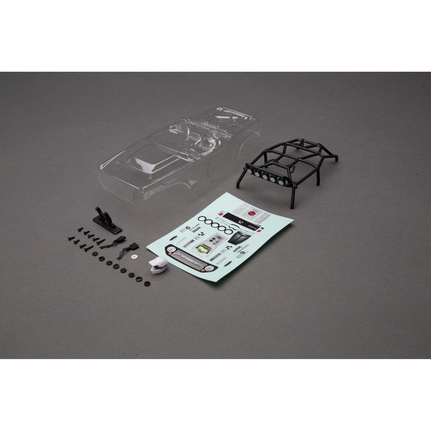 1/24 Pre-cut Clear Body: SCX24 Deadbolt Item No. Axial - AXI31599
