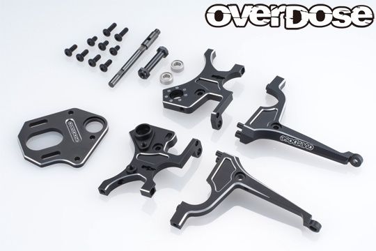 Rear Mount Kit Type-2 (For GALM series’s overdose, color: Black