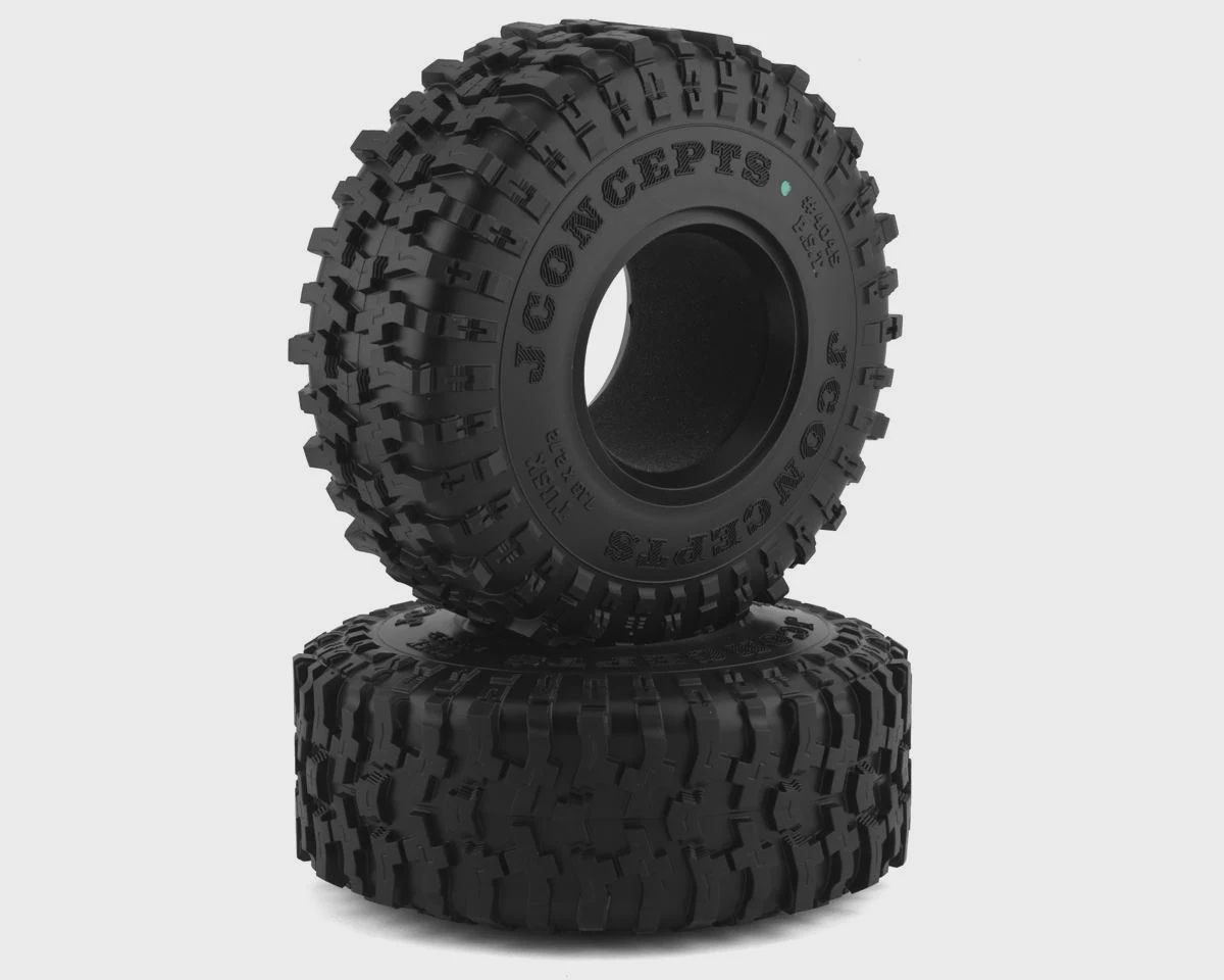 JConcepts SCX6 Tusk 2.9&quot; All Terrain Crawler Tires (2) (Green)