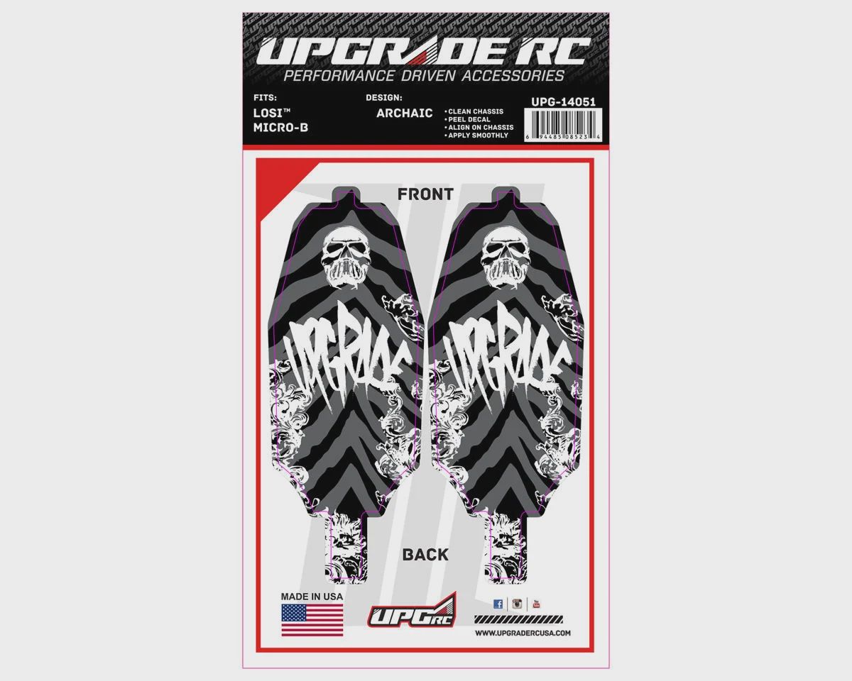 UpGrade RC Chassis Protector for Losi® Micro-B (Archaic) (2)