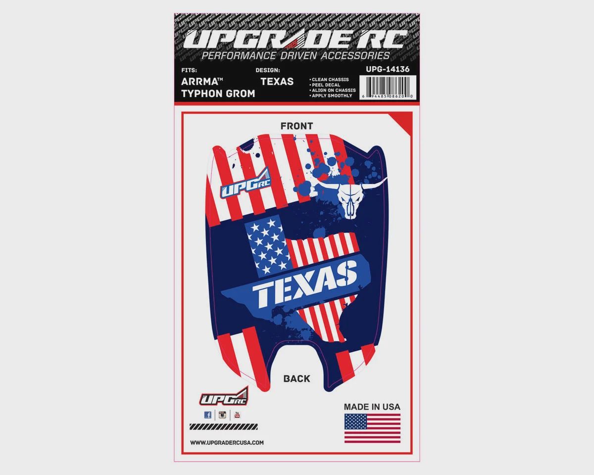 UpGrade RC Chassis Protector for Arrma® Typhon™ Grom (Texas) (1)