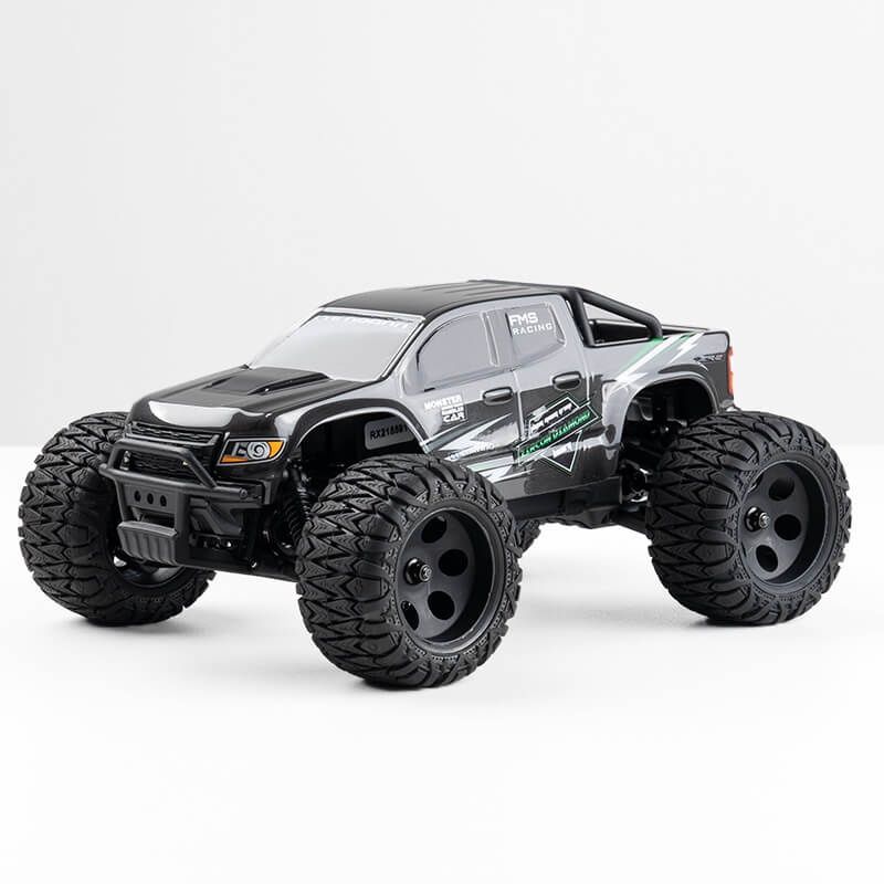 FMS 1:24 FMT24 Chevrolet Colorado Monster Truck RTR Black