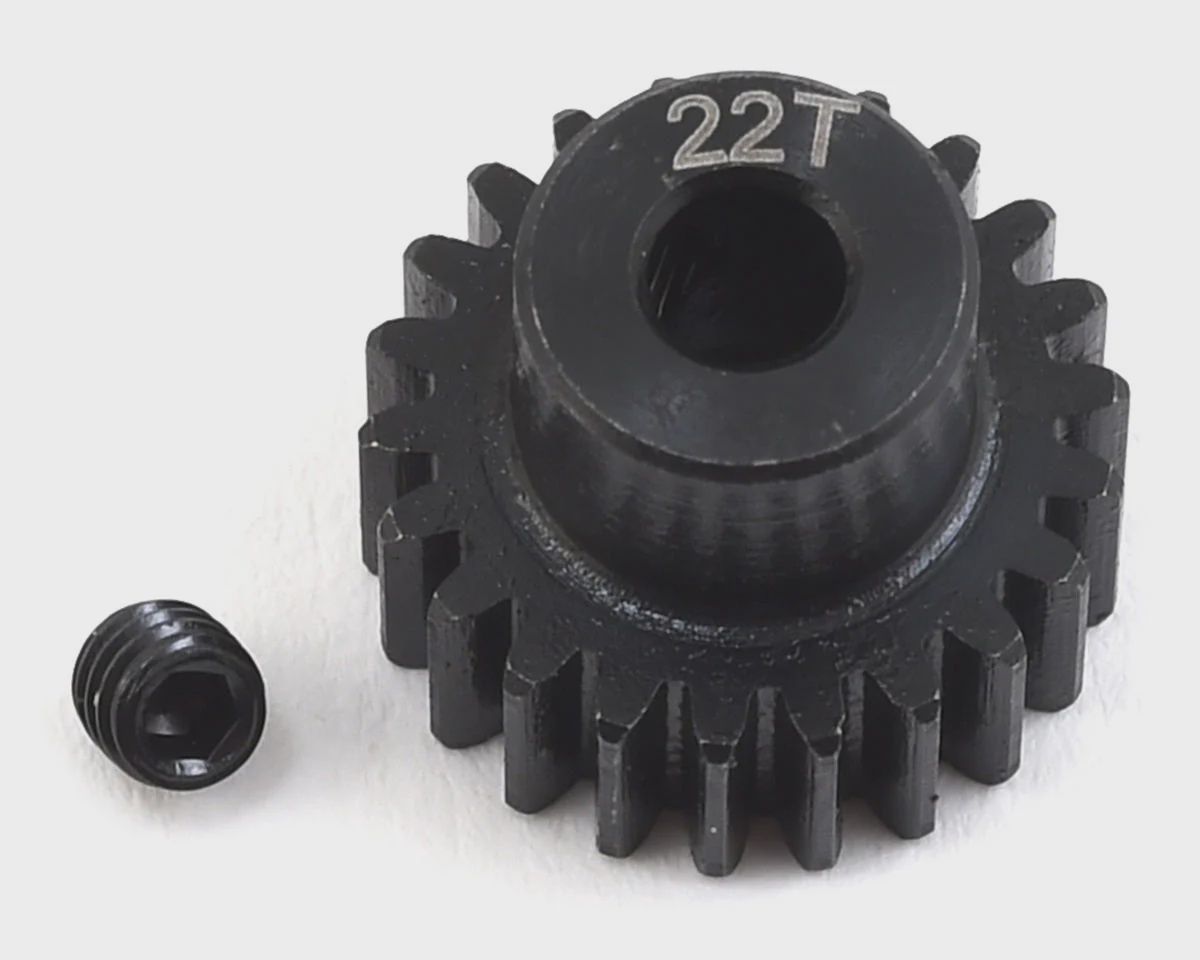 ProTek RC Light Steel 48P Pinion  (3.17mm Bore) (22T) PTK-8040