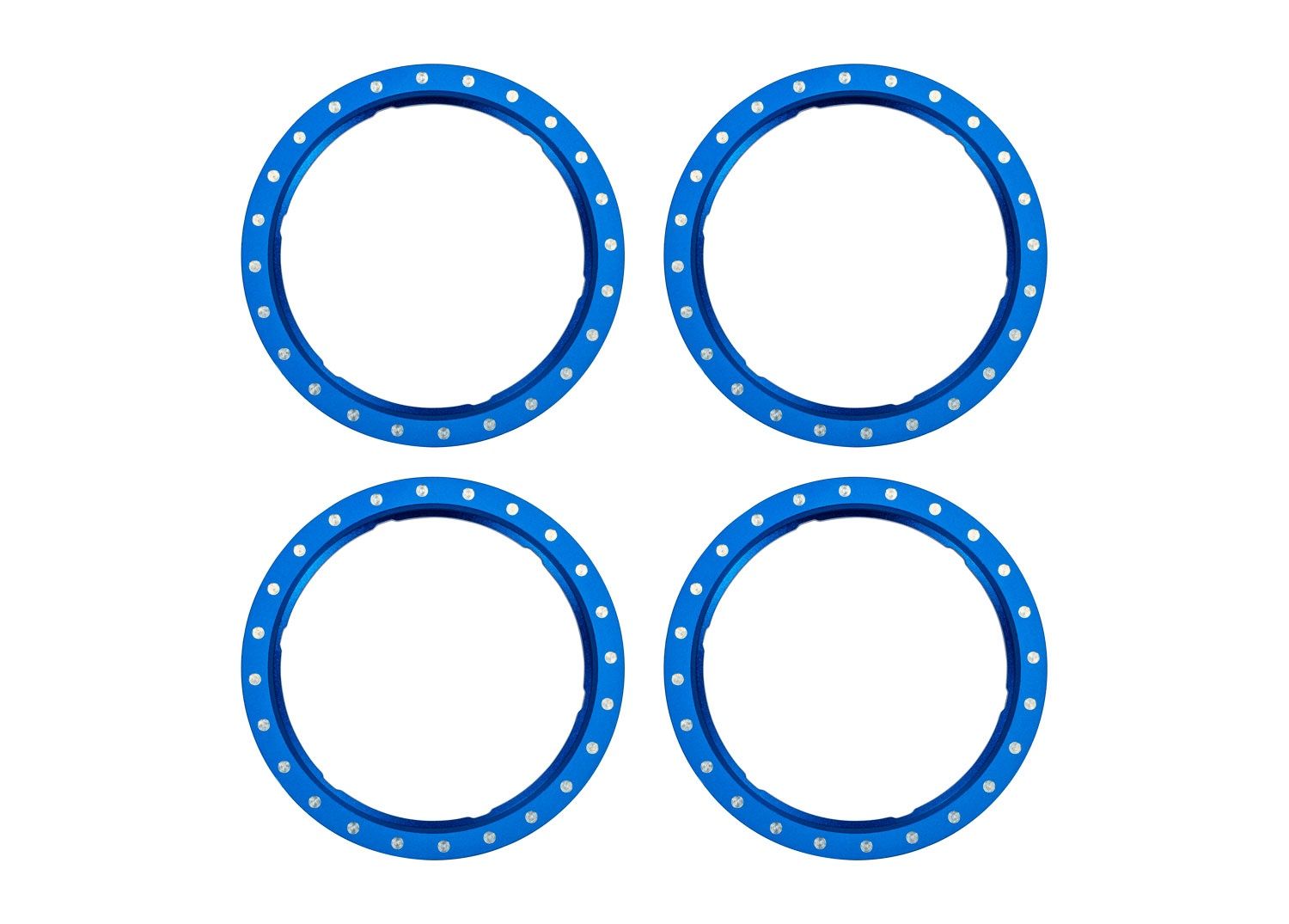 BEADLOCK RINGS ALUM BLUE MACH - 10276-BLUE